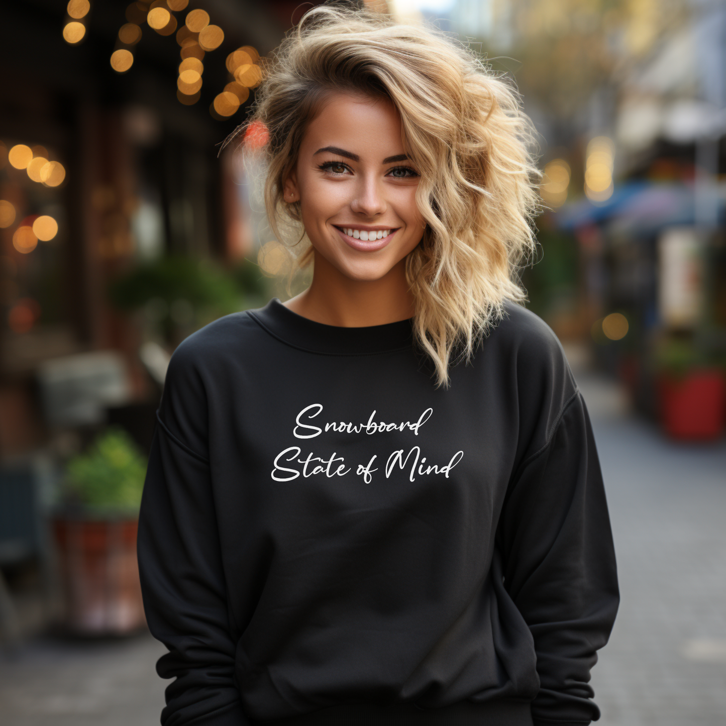 Fun Snowboard Sweatshirt