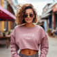 Grateful Vibes Cropped Sweatshirt