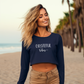 Grateful Vibes Cropped Sweatshirt