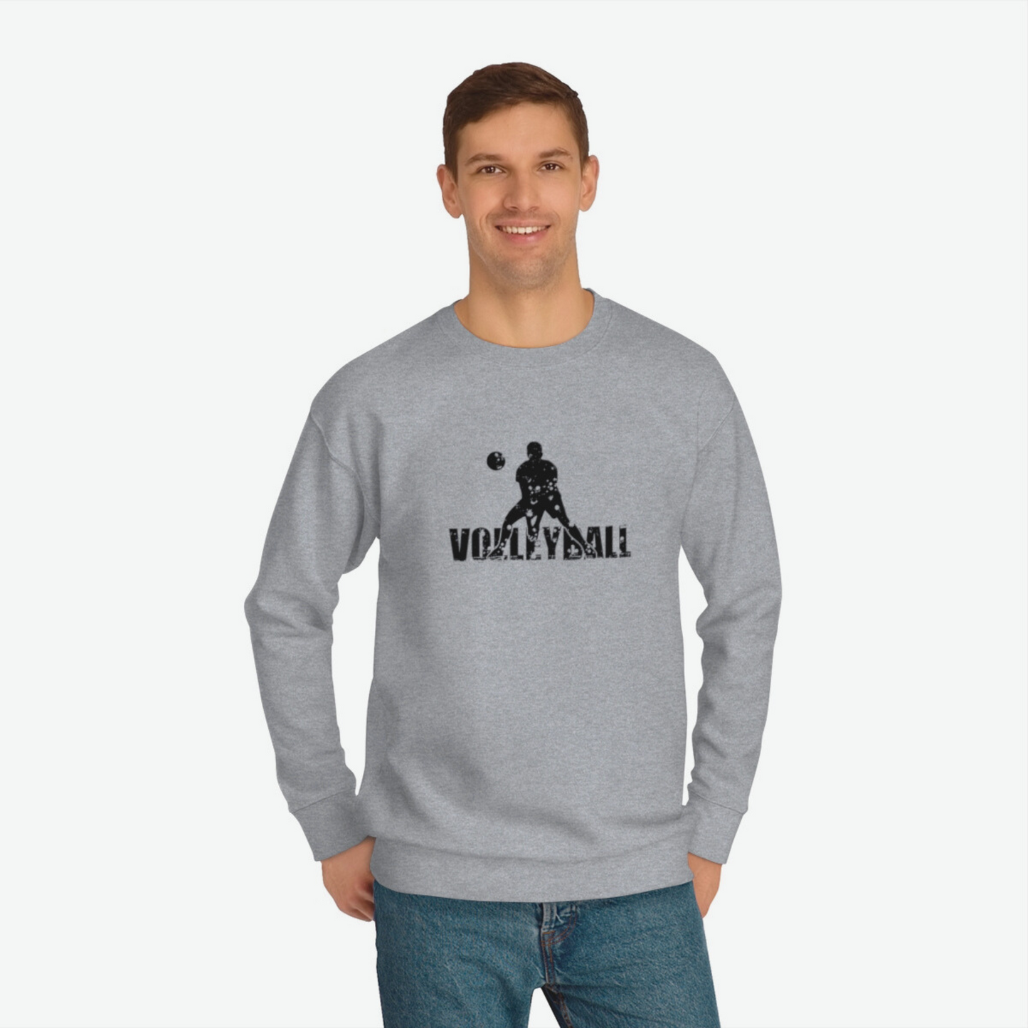 Man Volleyball Player Sweatshirt