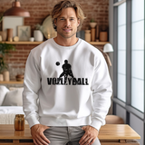 Man Volleyball Player Sweatshirt