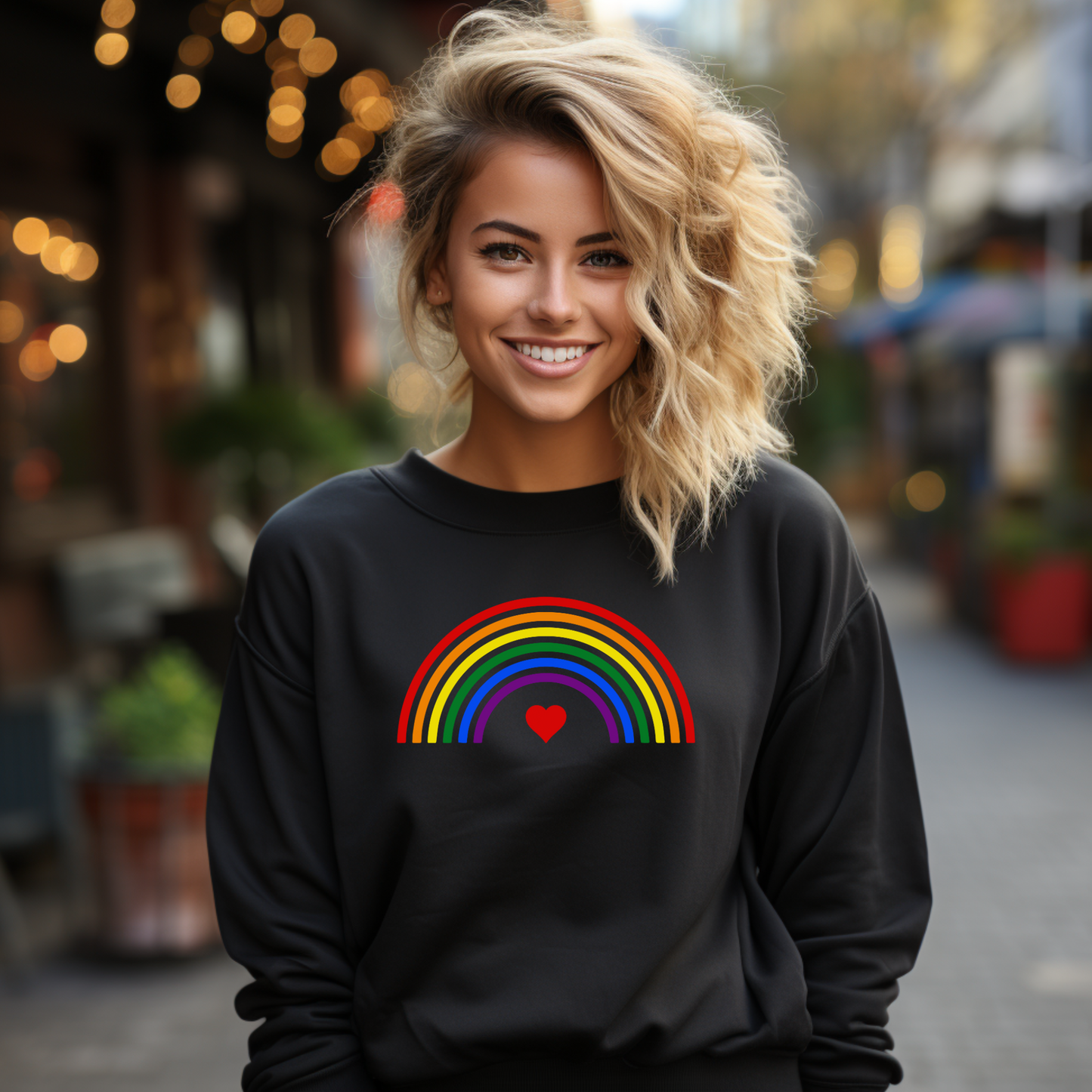 Rainbow Sweatshirt